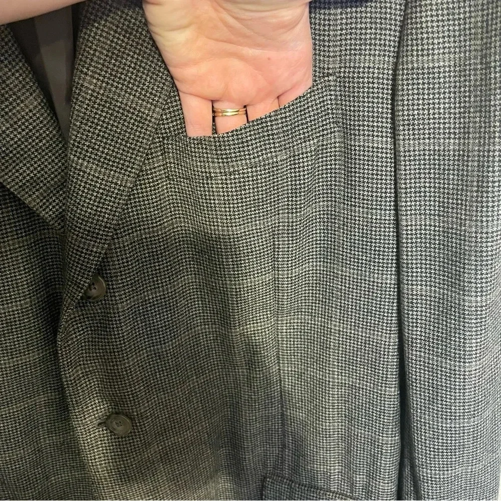 Ermenegildo Zegna Gray 3 Button Jacket READ DESCRIPTION